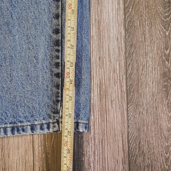 GAP Women's Classic Blue Straight Leg Jeans - Picture 7 of 8